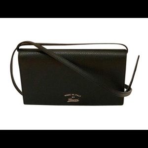 Gucci leather cross body bag